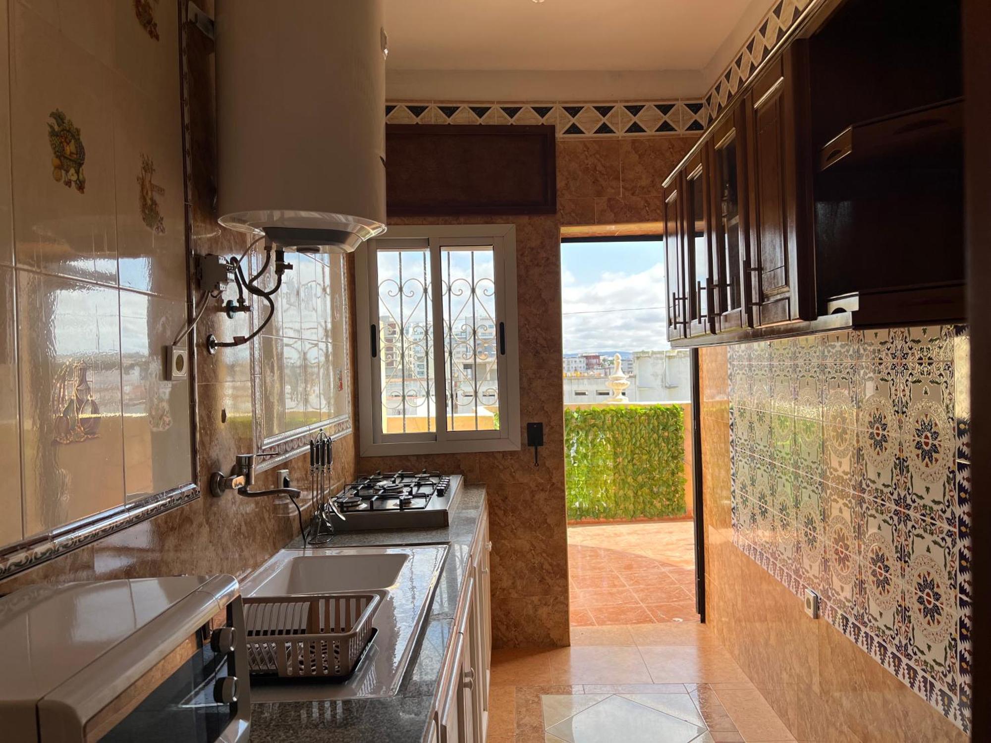 Apartment City Center Panoramic View Terrace Tanger Kültér fotó